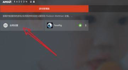 全局设置选项示意