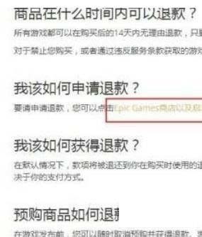 Epic官方支持服务页面