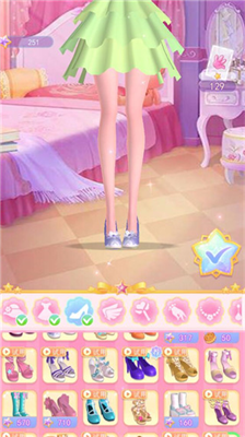换装操作界面