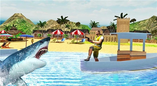 u9ca8u9c7cu7684u75afu72c2u541eu566c(Sea Shark Attack)